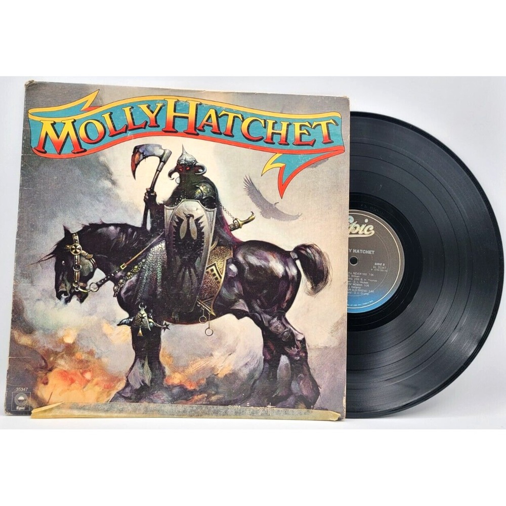 MOLLY HATCHET - SELF TITLED - ROCK LP 1978 EPIC RECORDS
